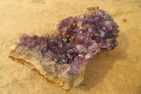 Natural Zululand Amethyst Geodes x 6 from Jozini, South Africa