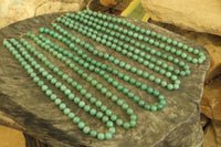 Polished Large Aventurine Ball Shaped Bead Necklace - Sold Per Item - From Zimbabwe