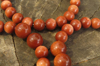 Polished Copper Sunstone Clip On Bracelet - sold per Item - From China