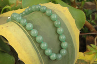 Polished Aventurine Ball Shaped Bead Necklace - Sold Per Item - From Zimbabwe