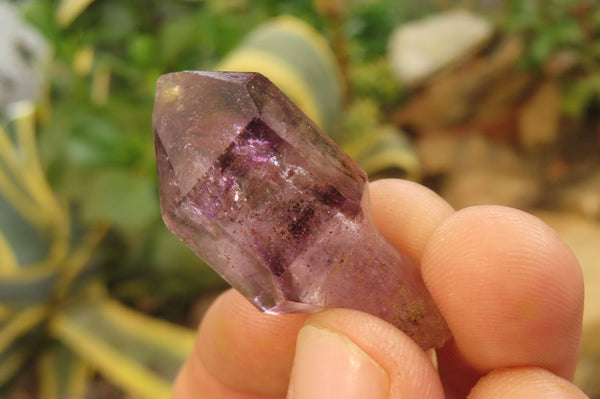 Natural Amethyst Quartz Crystals x 35 From Chiredzi, Zimbabwe