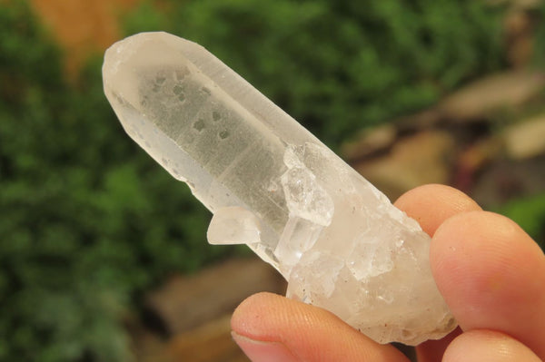 Natural Clear Quartz Crystals x 46 From Madagascar