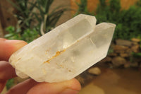 Natural Clear Quartz Crystals x 46 From Madagascar