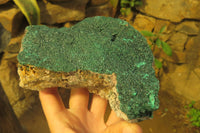 Natural Botryoidal Malachite Specimen x 1 From Tenke Fungurume, Congo