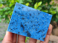 Hand Made Mini Stone Dumortierite Jewellery Box - Sold per Item -  From Mozambique