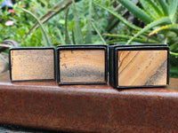 Hand Made Mini Namibian Desert Picture Stone Jasper Jewellery Box - Sold per Item - From Namibia