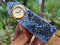 Polished Sodalite Obelisk Clock Towers - sold per item - From Namibia