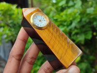 Hand Made Tiger's Eye Clock Towers - sold per item - From, South Africa