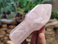 Polished Rose Quartz Sceptre Crystals x 6 From Madagascar