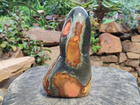 Polished Polychrome Jasper Standing Free Form x 1 From Madagascar