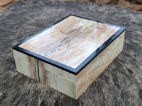 Hand Made Stone Jewellery Box x 1 From Southern Africa