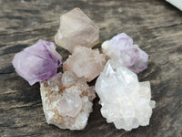 Natural Amethyst Spirit Quartz Crystals x 35 From Boekenhouthoek, South Africa