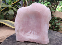 Polished Rose Quartz Bowl x 1 From Madagascar