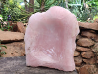 Polished Rose Quartz Bowl x 1 From Madagascar