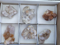 Natural Amethyst Spirit Quartz Clusters x 6 From Boekenhouthoek, South Africa