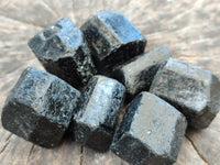 Natural Schorl Black Tourmaline Crystals x 35 From Zimbabwe