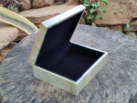 Hand Made Stone Jewellery Box x 1 From South Africa