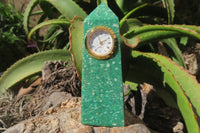 Polished Rare Russian Amazonite Obelisk Clock Towers - sold per item - From Russia