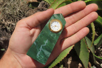 Polished Swazi Jade Obelisk Clock Towers - sold per item - From Swaziland