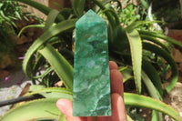 Polished Swazi Jade Obelisk Clock Towers - sold per item - From Swaziland