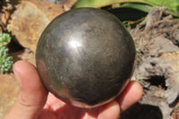 Polished Pharaoh Stone Sphere x 1 From Zimbabwe