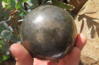 Polished Pharaoh Stone Sphere x 1 From Zimbabwe