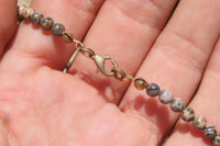 Polished Snakeskin Jasper Beaded Egyptian Choker Necklace - Sold per Item - From Australia