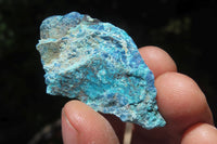 Natural Shattuckite Cobbed Specimens x 2.6 Kg Lot From Namibia