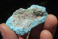 Natural Shattuckite Cobbed Specimens x 2.6 Kg Lot From Namibia