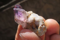 Natural Smokey Amethyst Crystals x 20 From Chiredzi, Zimbabwe