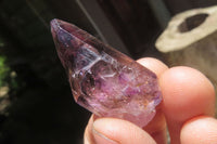 Natural Smokey Amethyst Crystals x 20 From Chiredzi, Zimbabwe