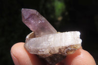 Natural Smokey Amethyst Crystals x 20 From Chiredzi, Zimbabwe