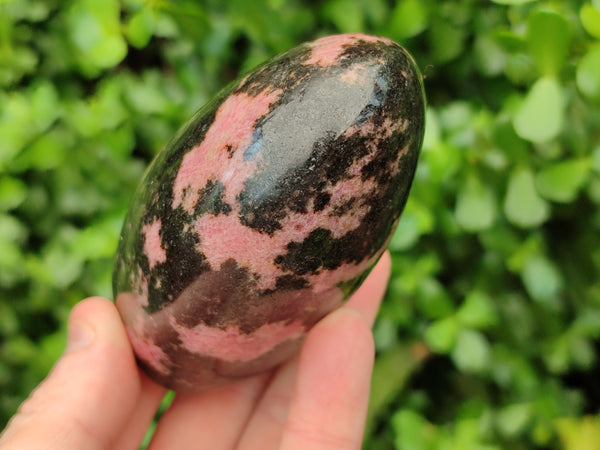 Polished Rhodonite Standing Free Forms x 4 From Madagascar