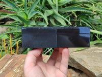 Hand Made Jet Lignite Jewellery Box x 1 From Swaziland