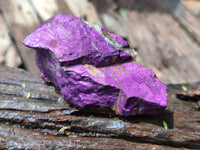 Natural Metallic Purpurite Cobbed Specimens x 12 From Erongo, Namibia