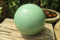 Polished Green Aventurine Sphere x 1 From Zimbabwe