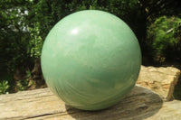 Polished Green Aventurine Sphere x 1 From Zimbabwe