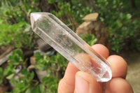 Polished Double Terminated Clear Quartz Crystals x 24 From Madagascar