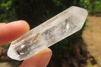 Polished Double Terminated Clear Quartz Crystals x 24 From Madagascar