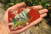 Hand Made Elephant Decoupage Stone Slabs x 6 From Southern Africa