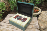 Hand Made Stone Jewellery Box x 1 From South Africa