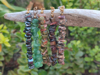 Hand Made Tumble Stone Bracelets x 12 From China