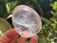 Polished Girasol Pearl Quartz Standing Free Forms x 6 From Ambatondrazaka, Madagascar