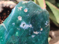 Polished On One Side Emerald Mtorolite x 2 From Mutorashanga, Zimbabwe