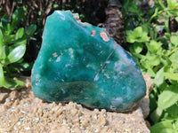 Polished On One Side Emerald Mtorolite x 2 From Mutorashanga, Zimbabwe