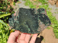 Natural Libethenite Crystals On Dolomite Matrix Specimen x 1 From Shituru, Congo