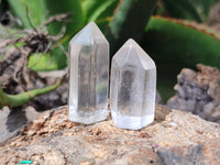 Polished Clear Quartz Jewellery Points x 24 From Madagascar