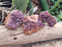 Natural Amethystos Amethyst Clusters x 35 From Kwaggafontein, South Africa