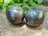 Polished Pharaoh Stone Spheres x 3 From Zimbabwe