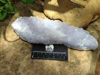 Natural Blue Lace Agate Geode Specimens x 2 From Malawi